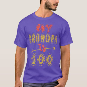 Min farfar är 100 år gammal farfar 100-årsdag t shirt
