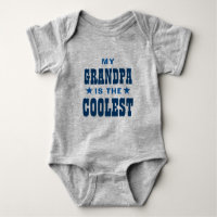 Min farfar är Coolest Grandpa Baby Bodykosten
