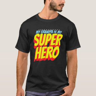 Min farfar är min superhjälte Fars dag Manar Gran T Shirt