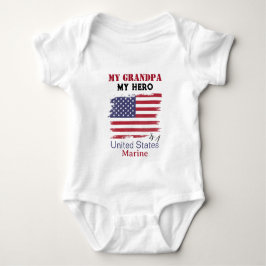 Min farfar min hjälte är en amerikansk marinkår ba t shirt