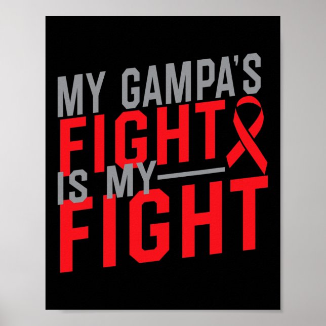 Min farfars kamp är min kamp Medvetenhet om blodca Poster (Framsidan)
