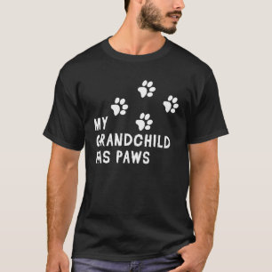 Min farmor har överordnad Tass Hund Päls T Shirt