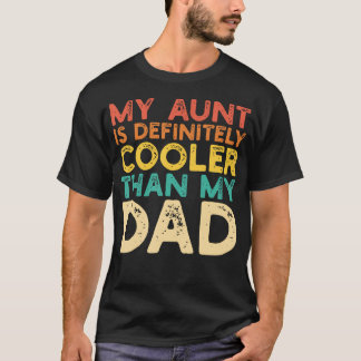 Min faster är coolare än min pappa Rolig faster Po T Shirt