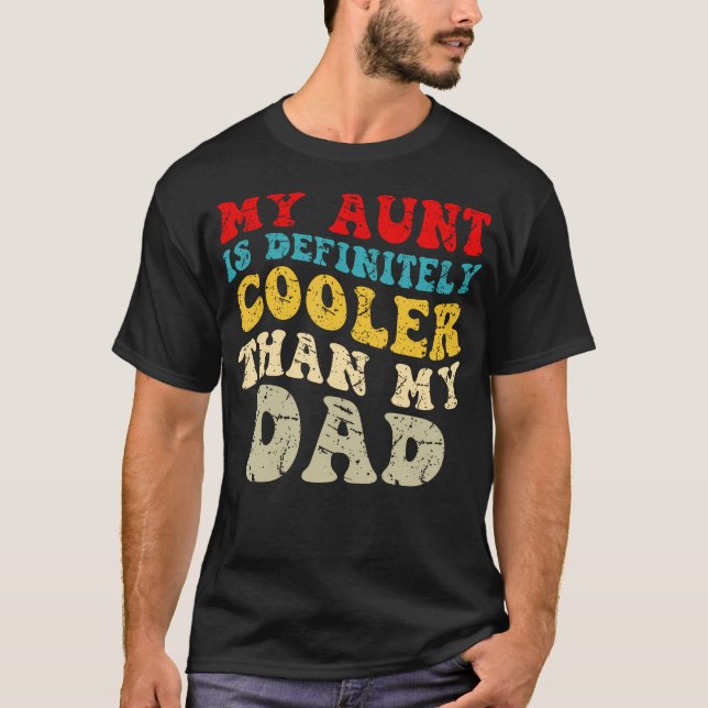 Min faster är definitivt coolare än min pappa Fast T Shirt (Framsida)