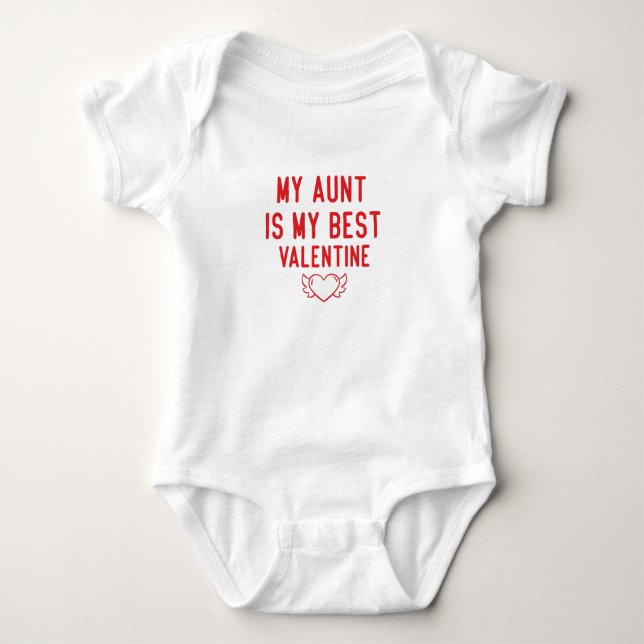 Min faster är min bästa valentin,Valentine Baby T Shirt (Framsida)