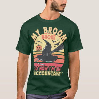 Min Fattiga revisor för Broom T Shirt