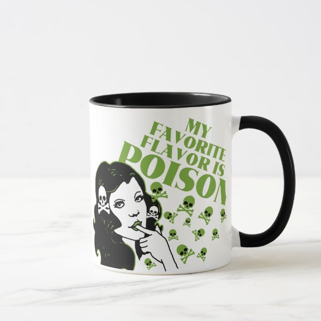 Min favorit- anstrykning är gift mugg (Höger)