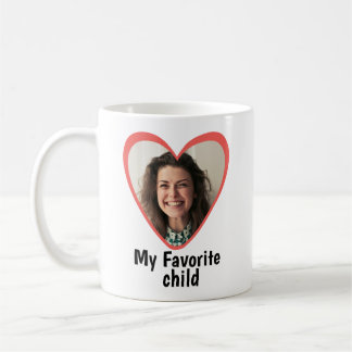 Min Favorit Barn Anpassad Foto Kaffemugg