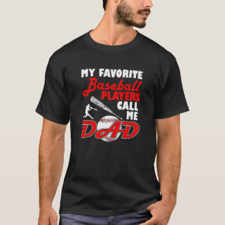 Min favorit- basebollspelareappell mig skjorta för t shirt