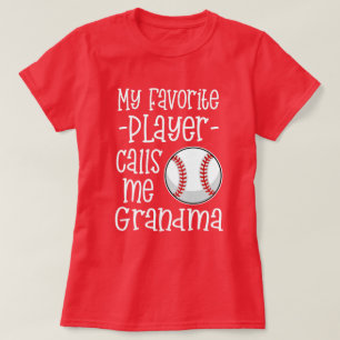 Min favorit- basebollspelareappeller mig t shirt