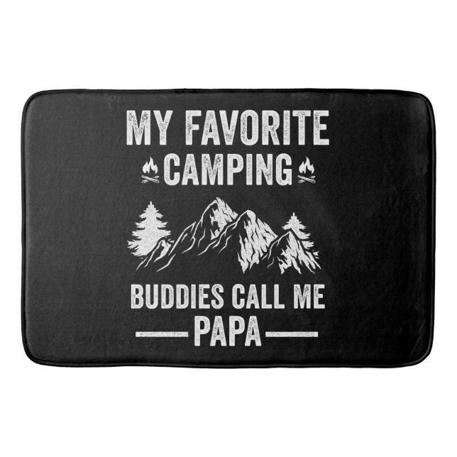Min Favorit Camping - Kompisar Kallar Mig Pappa Badrumsmatta (Framsidan)
