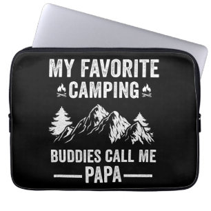 Min Favorit Camping - Kompisar Kallar Mig Pappa Laptop Fodral