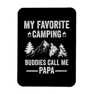 Min Favorit Camping - Kompisar Kallar Mig Pappa Magnet