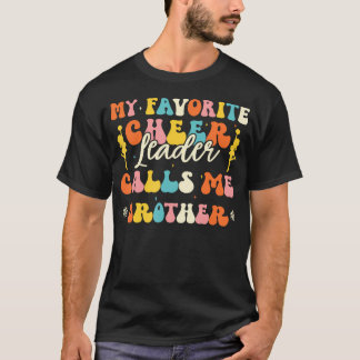 Min Favorit Cheerleader Kallar Mig Bror Cheerlead T Shirt