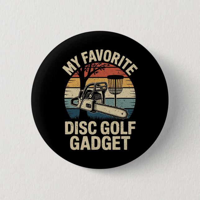 Min Favorit Diskgolf Gadget Rolig Diskgolf _1  Knapp (Framsida)