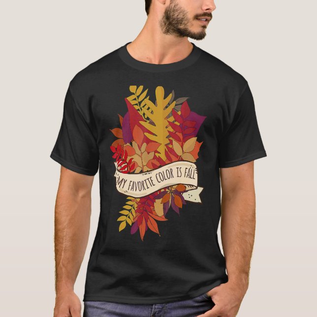 Min favorit Färg är borta T Shirt (Framsida)