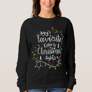 Min favorit Färg är julgranen Ljus Cr T Shirt