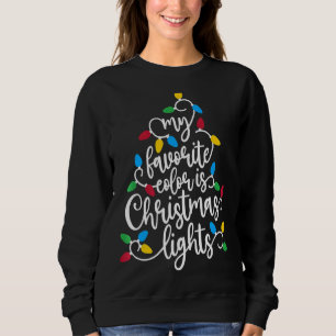 Min favorit Färg är Ljus Helgdag jul T Shirt