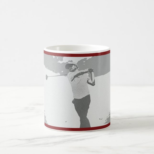 Min Favorit Golftränare Föränderlig Mugg (Center)
