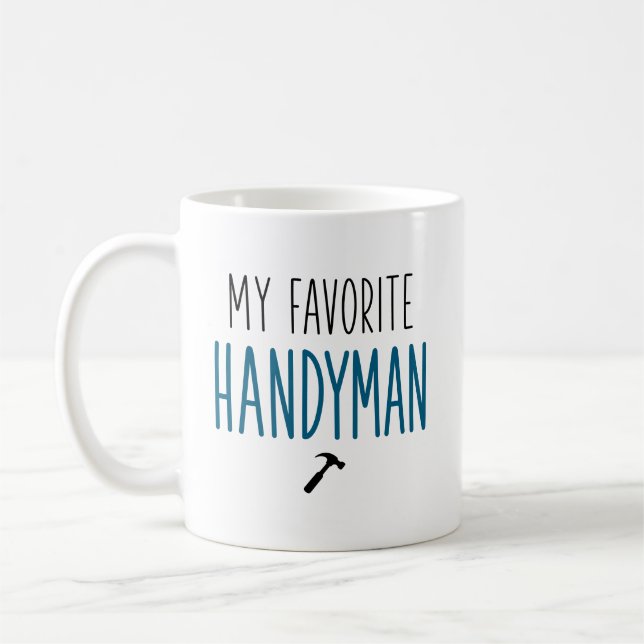 Min Favorit Hemmafixare Rolig Kaffemugg (Vänster)