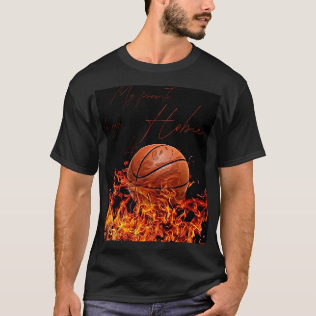 Min favorit hobby  t shirt (Framsida)