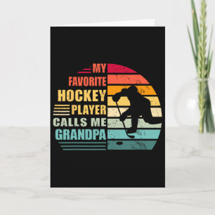Min favorit hockeyspelare kallar mig farfar rolig kort