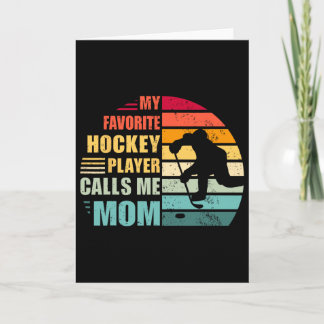 Min Favorit Hockeyspelare Kallar Mig Mamma Rolig H Kort