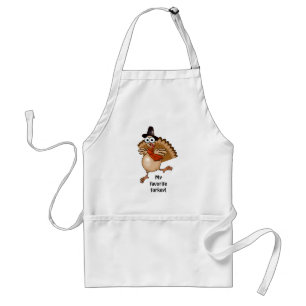 Min favorit- kalkon! Thanksgivinggåvaapron. Förkläde