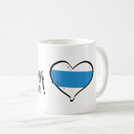 Min favorit kanton Zug Kaffemugg
