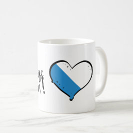 Min favorit kanton Zürich Kaffemugg