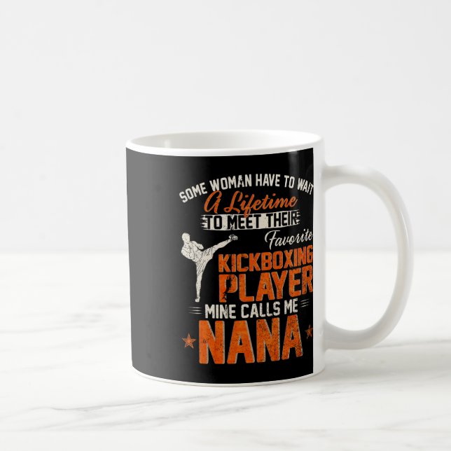 Min favorit Mma kickboxningskämpe spelare ringer m Kaffemugg (Höger)