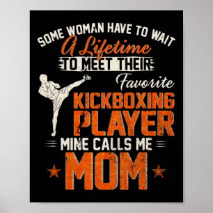 Min favorit Mma kickboxningskämpe spelare ringer m Poster