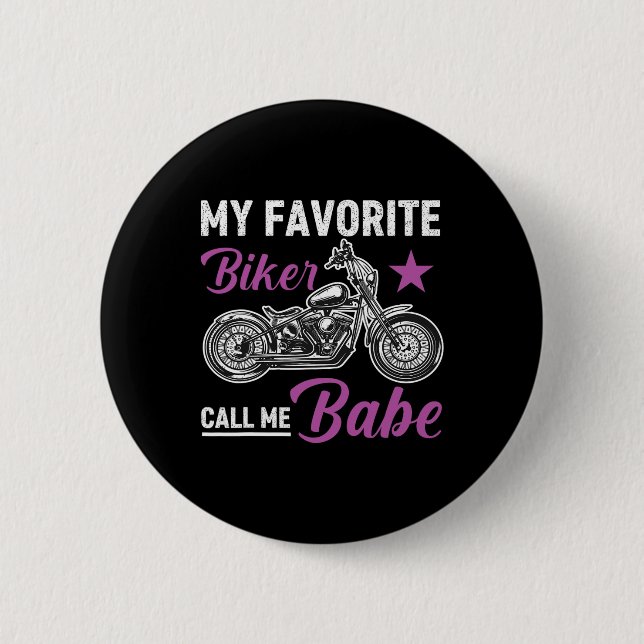 Min favorit motorcyklist kallar mig Bybe  Knapp (Framsida)