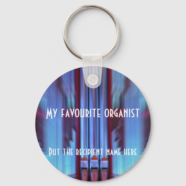 Min favorit organist nyckelring (Framsida)