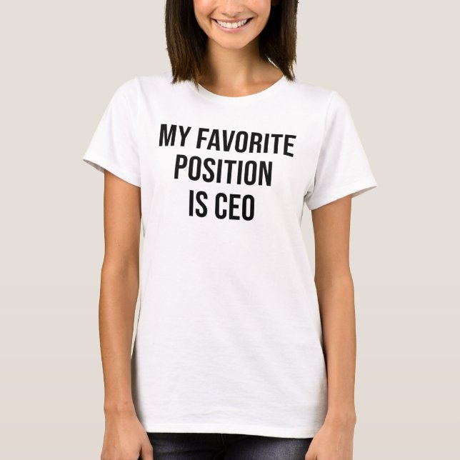 MIN FAVORIT- POSITION ÄR VD:N T SHIRT (Framsida)