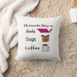 Min favorit sak Bokar, Hundar, kaffe Kudde