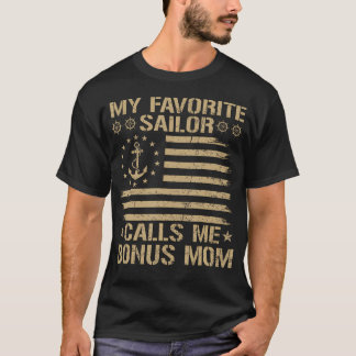 Min favorit sjöman kallar mig bonusmamma familjema t shirt