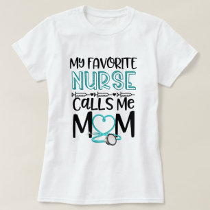 Min favorit- sjuksköterskaappeller mig mammamors t shirt