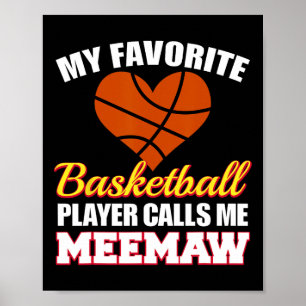 Min favorit skelett spelare kallar mig Meemaw roli Poster