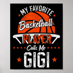 Min favorit Sketll spelare kallar mig Gigi Rolig m Poster