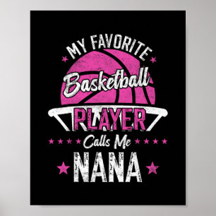 Min favorit Sketll-spelare kallar mig Nana Rolig f Poster