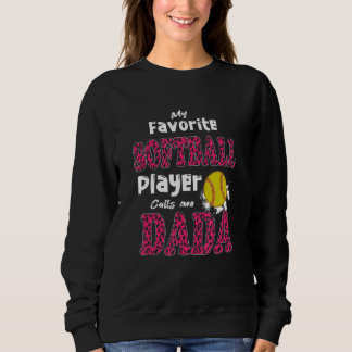 Min favorit Softball-spelare kallar mig pappa fäde T Shirt