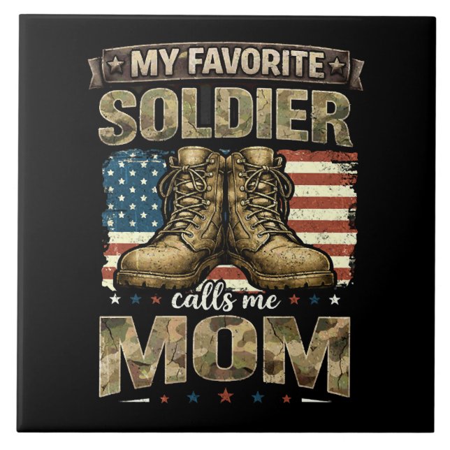 Min favorit soldat kallar mig mamma kakelplatta (Framsidan)