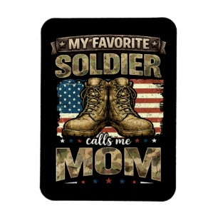 Min favorit soldat kallar mig mamma magnet