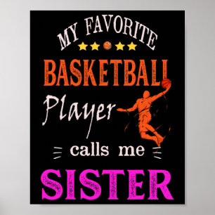 Min favorit spelare kallar mig syster  poster