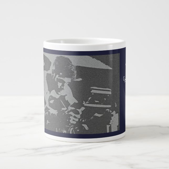 Min Favorit Spinning Tränare Jumbo Mugg (Framsidan)