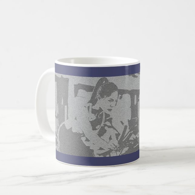 Min Favorit Spinning Tränare Kaffemugg (Framsida vänster)