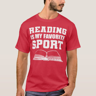 Min favorit sport romanförfattarpresent retro t shirt
