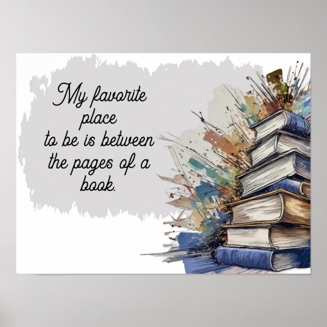 Min favorit ställe att vara poster (Framsidan)