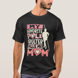 Min favorit stavhoppare kallar mig mamma Hoppande T Shirt